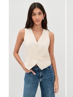 Le Bop Simone Satin Vest - 0